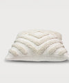 The Tula | Geometric Hand Tufted Ivory | Cushion Covers | 16x16