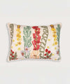 Whispering Meadow | Hand Embroidered Decorative Cushion Covers | 14 x 20