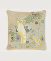 Cockatoo Carnival Hand Embroidered Cushion Covers | 24x24 | 100% Cotton