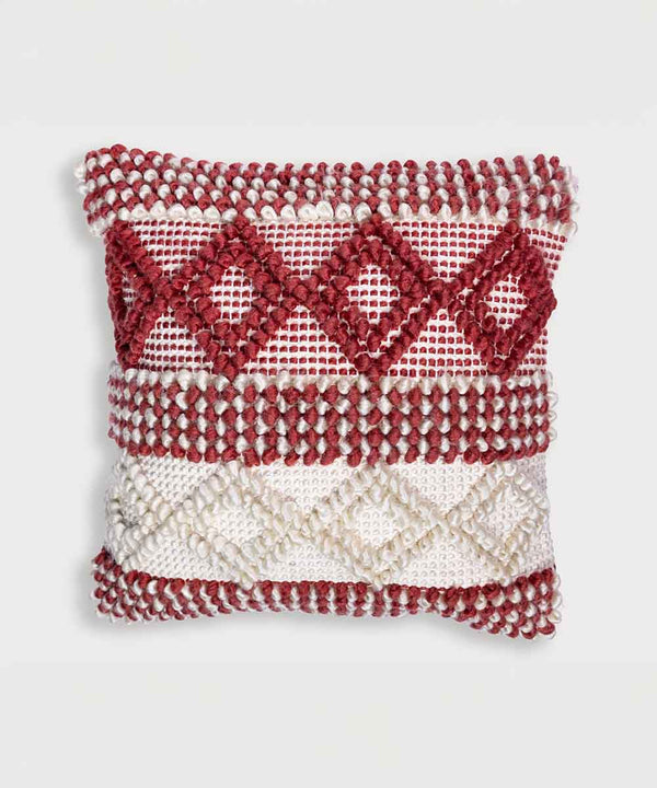 Rusty Raga | Handwoven Cushion Covers | 16x16