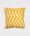 Marigold Chevron | Hand Tufted Cushion Covers | 16x16