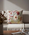Vintage Botanica | Hand Embroidered Floral Cushion Covers | 20x20