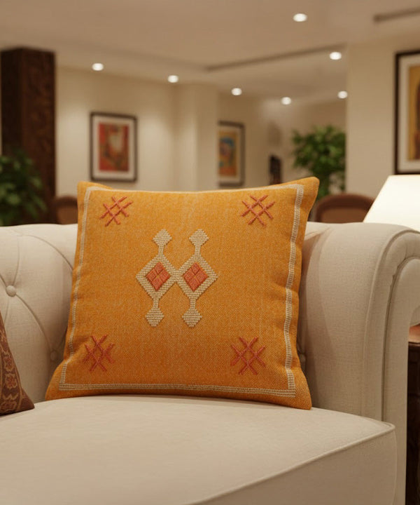 Sunny Side Up Luxe Cotton Cushion Covers – 18x18